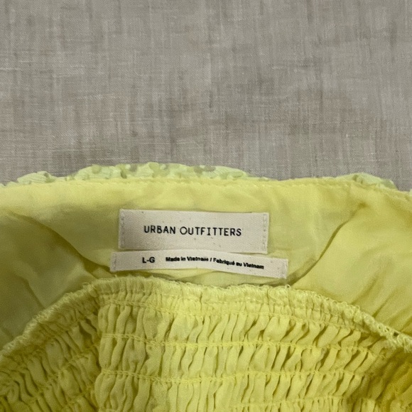 Urban outfitters yellow reina floral maxi dress - Picture 2 of 4